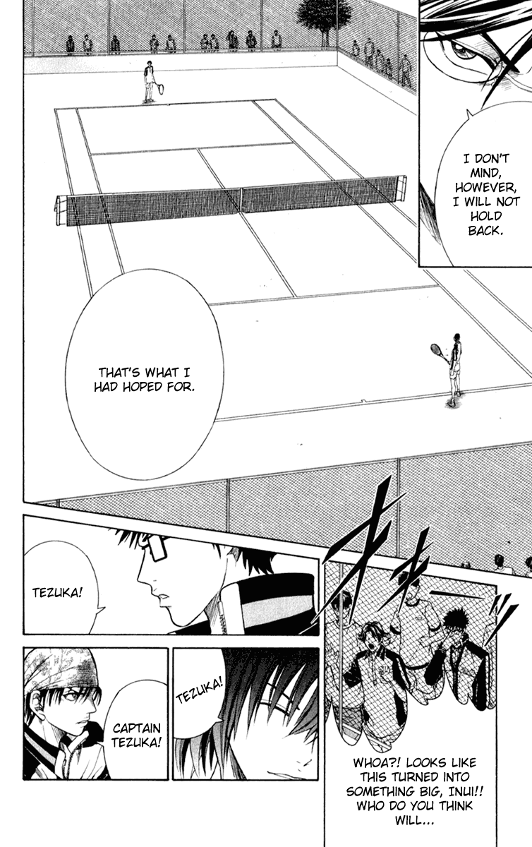 Prince of Tennis Chapter 250 page 6 - Chapter 250: Oishi's Decision