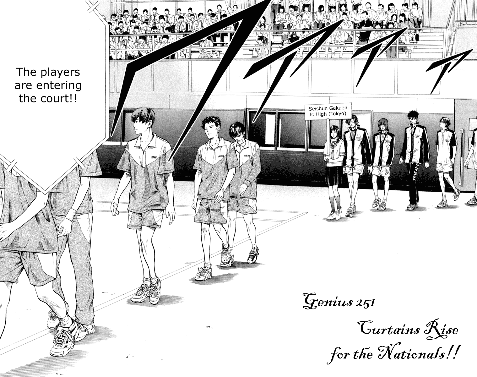 Prince of Tennis Chapter 251 page 2 - Chapter 251: Curtains Rise For The Nationals!!