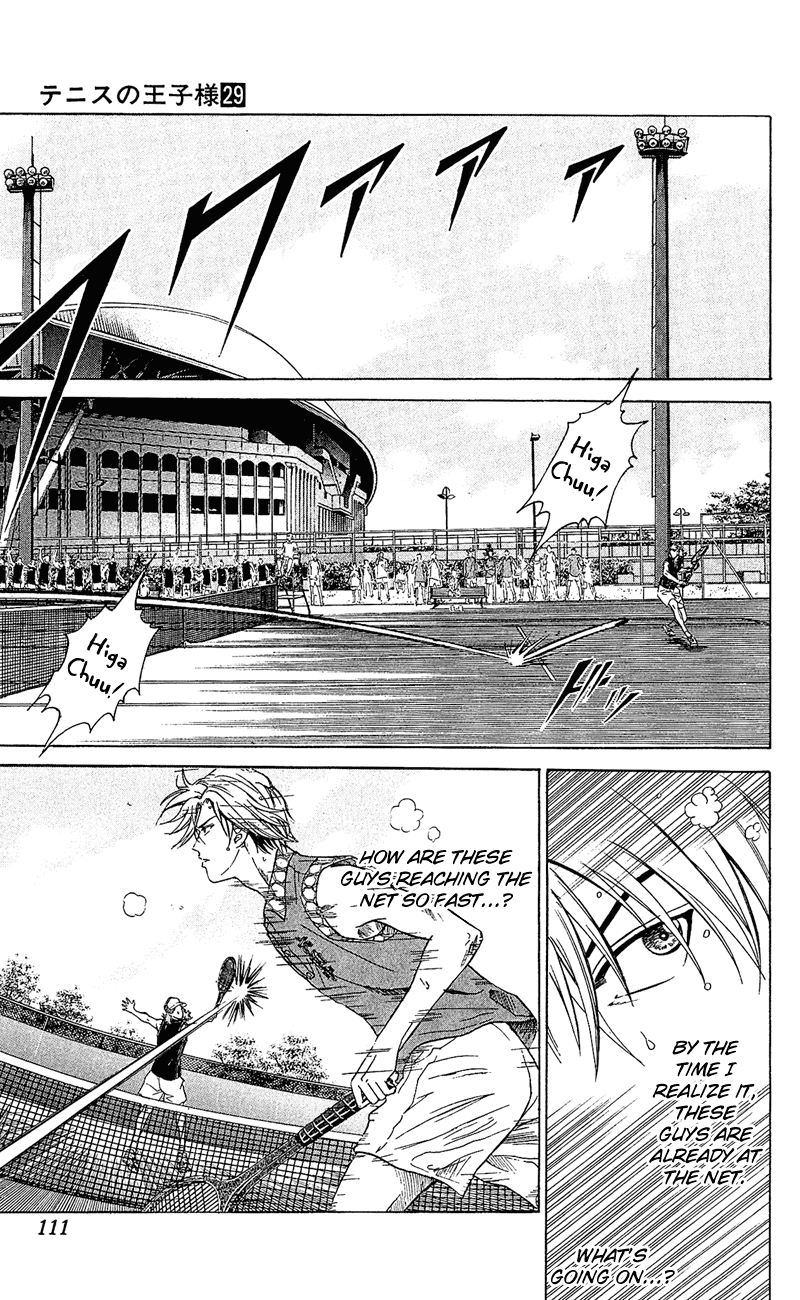 Prince of Tennis Chapter 252 page 11 - Chapter 252: The Skill Of Okinawa's Higa Jr. High