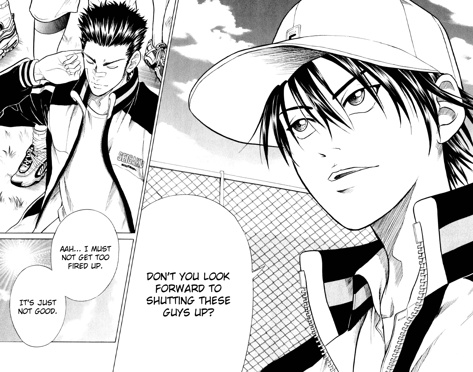 Prince of Tennis Chapter 253 page 14 - Chapter 253: A Lone Man's Battle