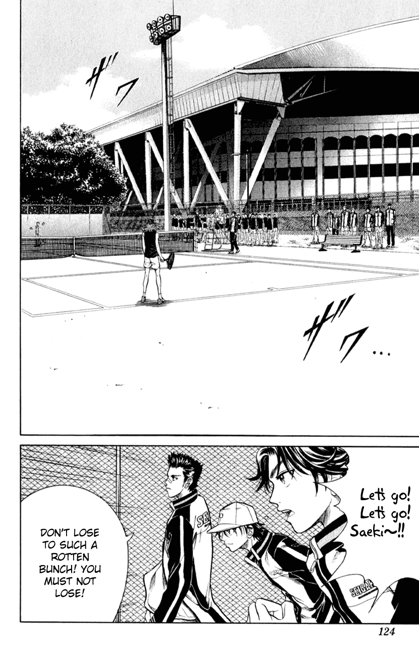 Prince of Tennis Chapter 253 page 4 - Chapter 253: A Lone Man's Battle