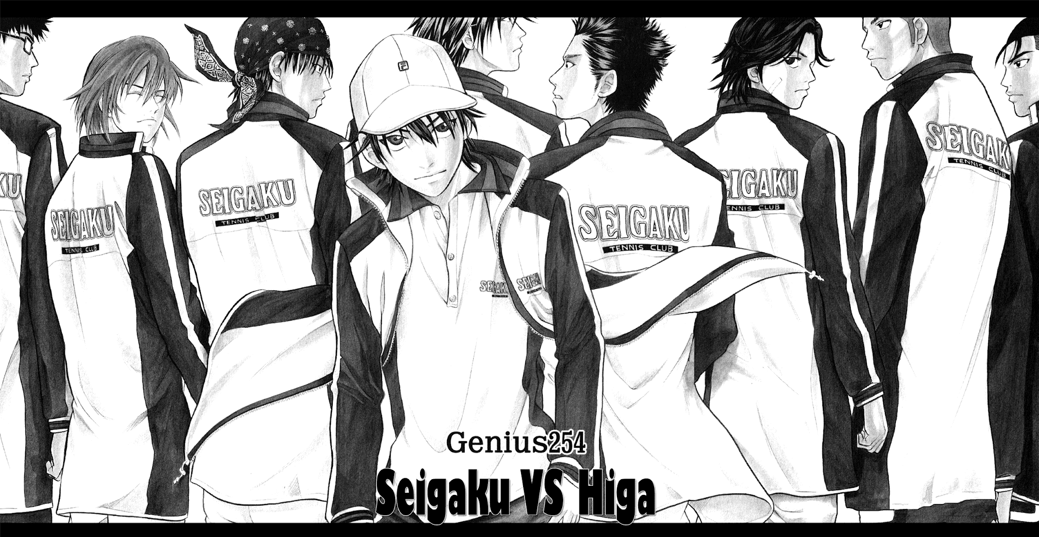 Prince of Tennis Chapter 254 page 1 - Chapter 254: Seigaku VS Higa