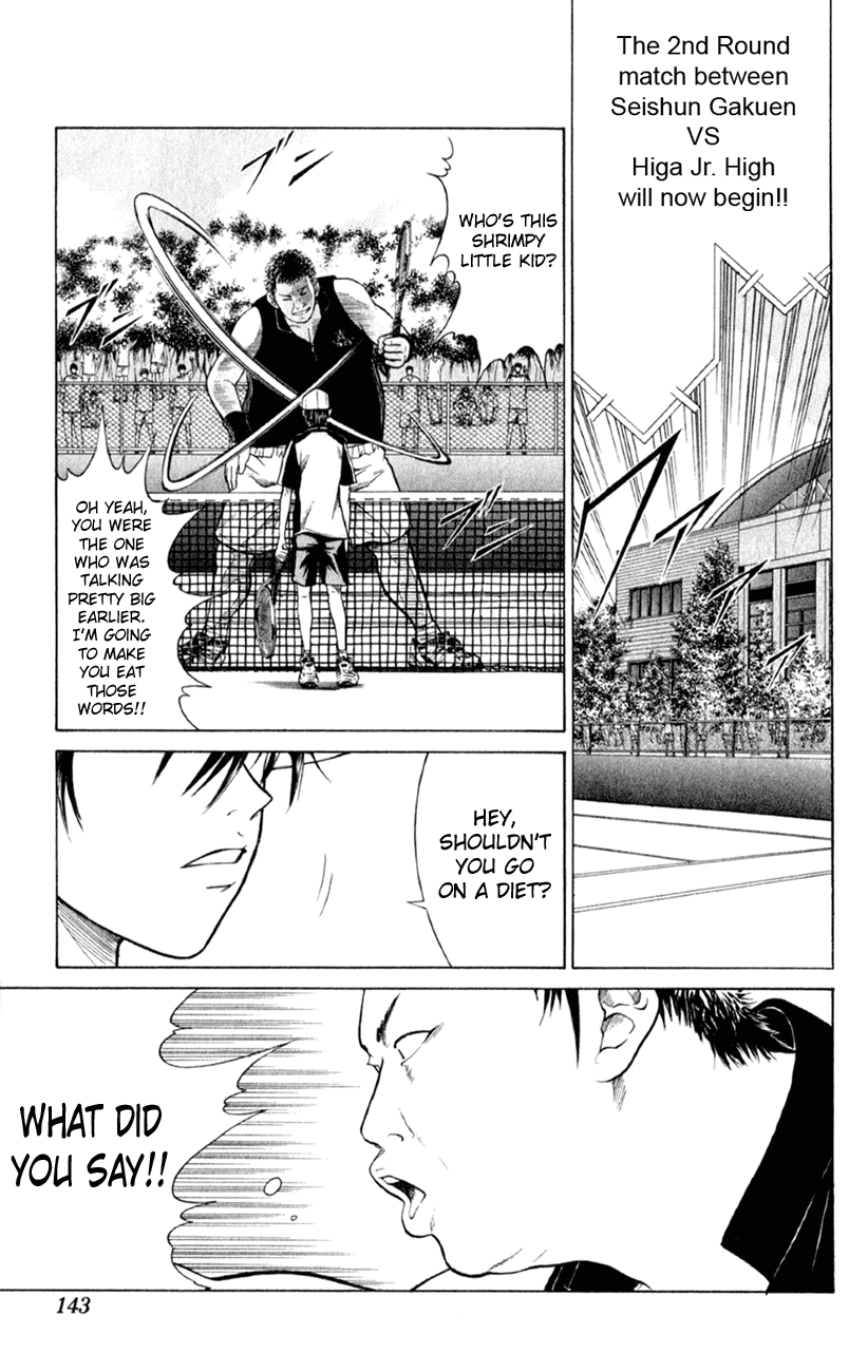 Prince of Tennis Chapter 254 page 4 - Chapter 254: Seigaku VS Higa