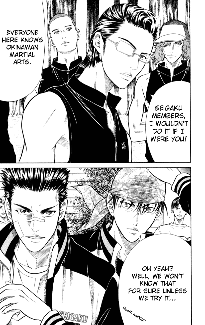 Prince of Tennis Chapter 254 page 6 - Chapter 254: Seigaku VS Higa