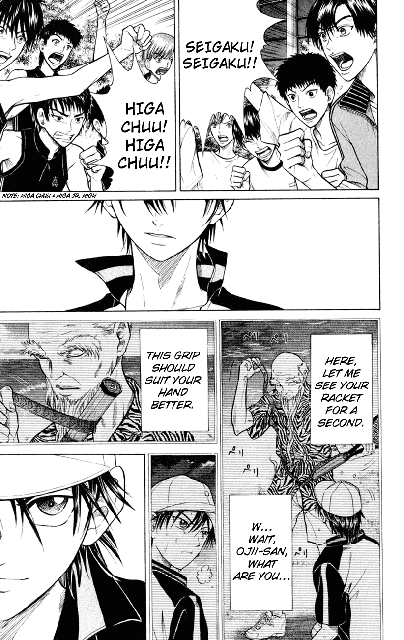 Prince of Tennis Chapter 254 page 8 - Chapter 254: Seigaku VS Higa