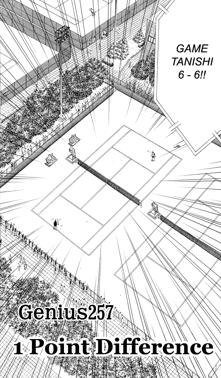 Prince of Tennis Chapter 257 page 2 - Chapter 257: 1 Point Difference