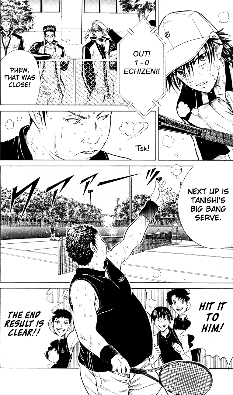 Prince of Tennis Chapter 257 page 6 - Chapter 257: 1 Point Difference