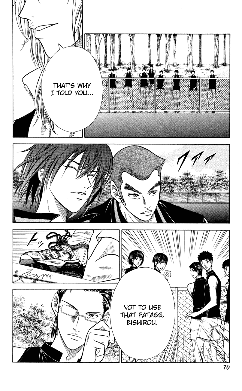 Prince of Tennis Chapter 259 page 5 - Chapter 259: I Hate Gouya