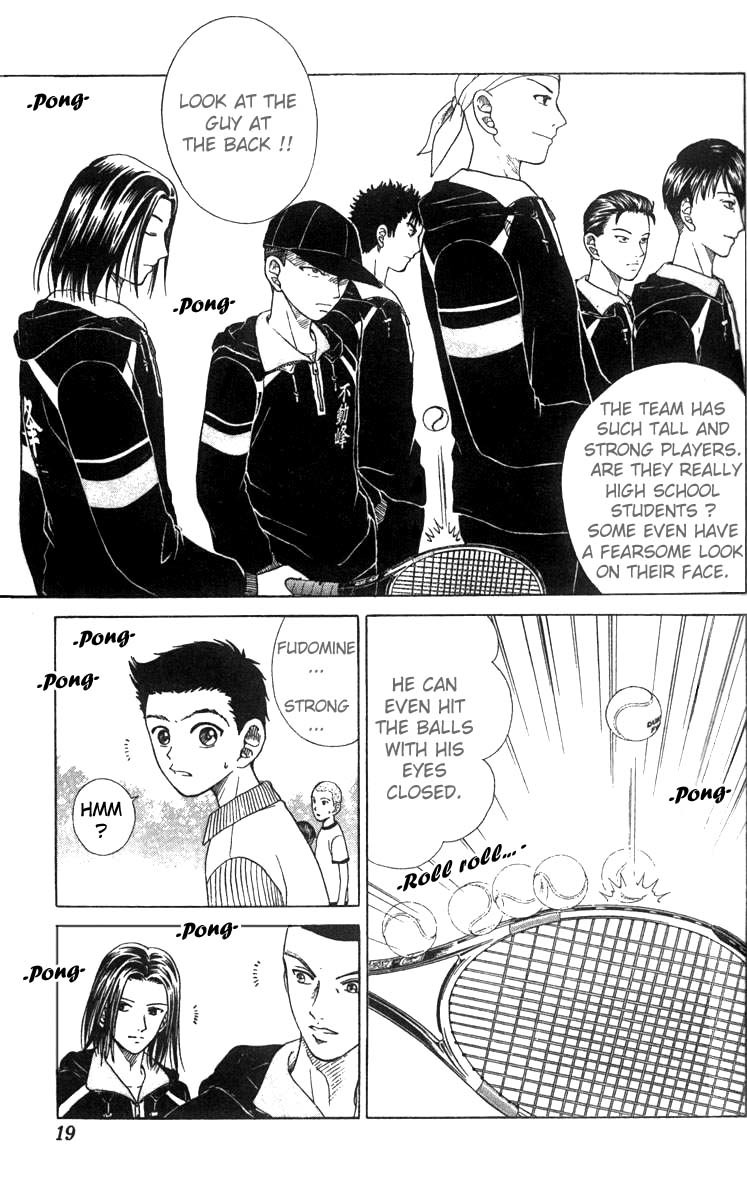 Prince of Tennis Chapter 26 page 13 - Chapter 26: Fudomine