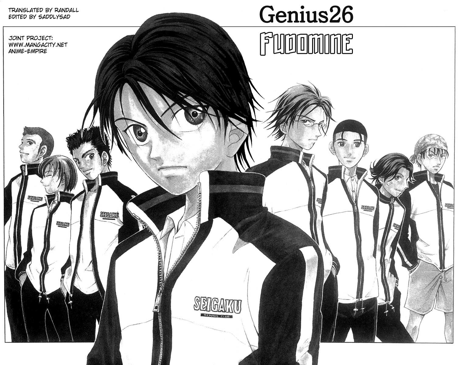 Prince of Tennis Chapter 26 page 5 - Chapter 26: Fudomine