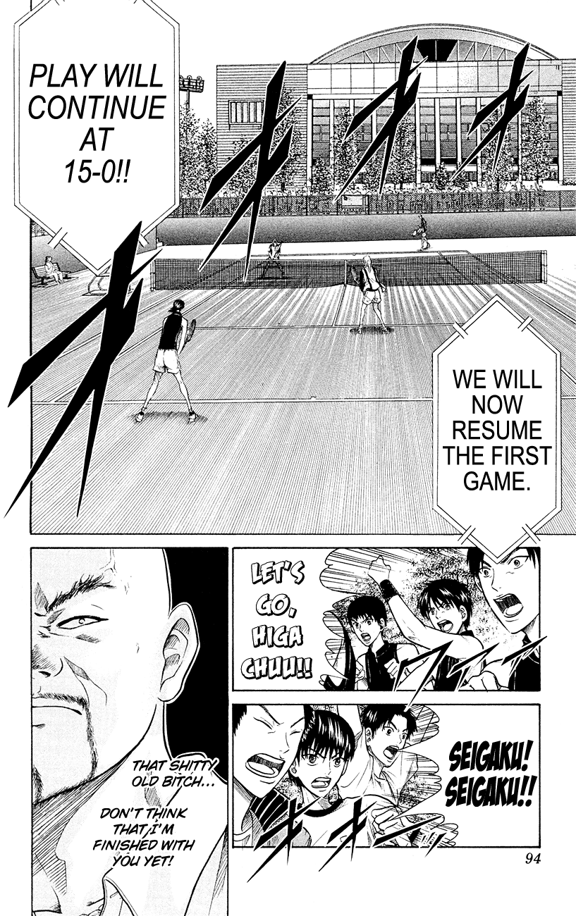Prince of Tennis Chapter 260 page 8 - Chapter 260: Counterattack