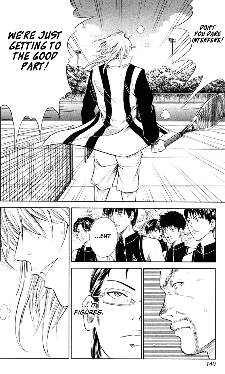 Prince of Tennis Chapter 262 page 14 - Chapter 262: A Choice