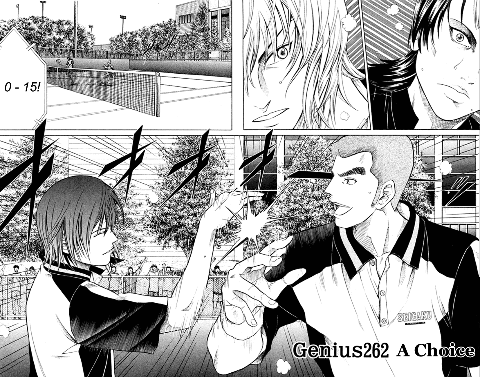 Prince of Tennis Chapter 262 page 2 - Chapter 262: A Choice