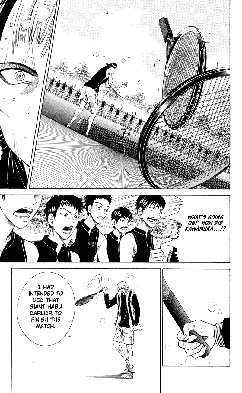 Prince of Tennis Chapter 264 page 11 - Chapter 264: Fourth Counter: Kagerou Zutsumi