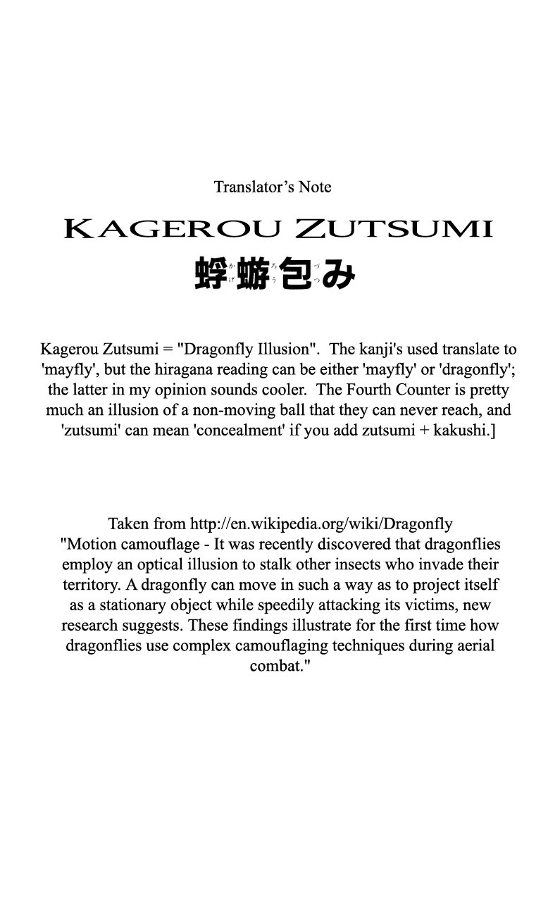 Prince of Tennis Chapter 264 page 18 - Chapter 264: Fourth Counter: Kagerou Zutsumi