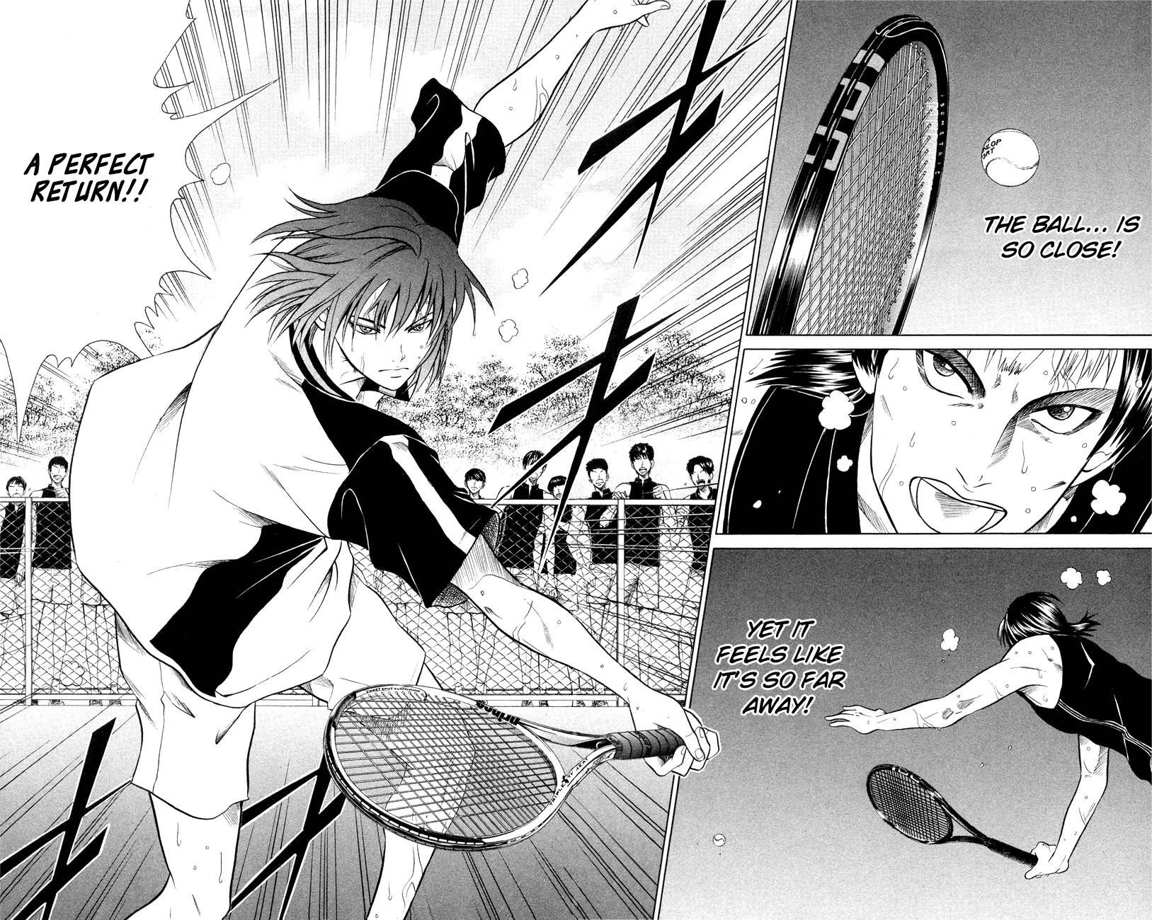 Prince of Tennis Chapter 264 page 7 - Chapter 264: Fourth Counter: Kagerou Zutsumi