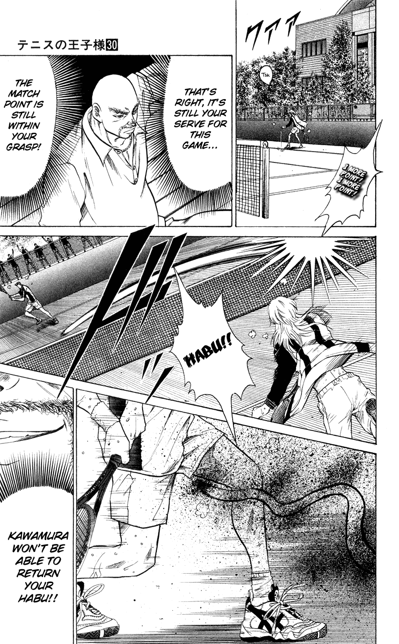 Prince of Tennis Chapter 264 page 9 - Chapter 264: Fourth Counter: Kagerou Zutsumi