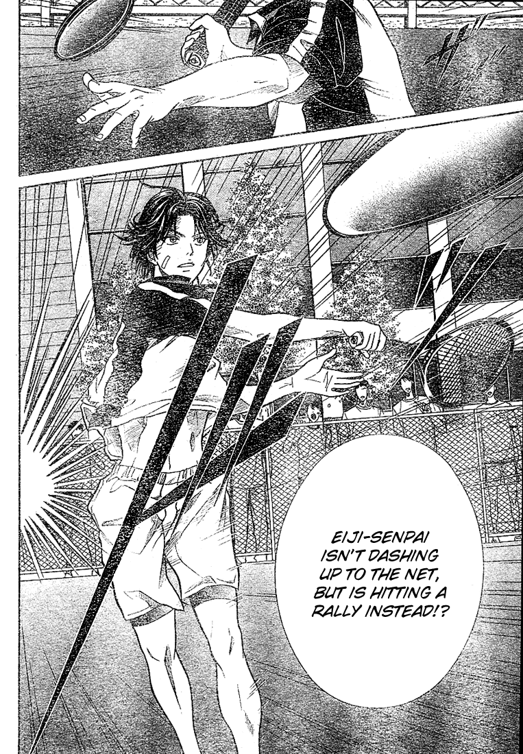Prince of Tennis Chapter 265 page 10 - Chapter 265: A Clever Scheme!? Kikumaru's Singles Match