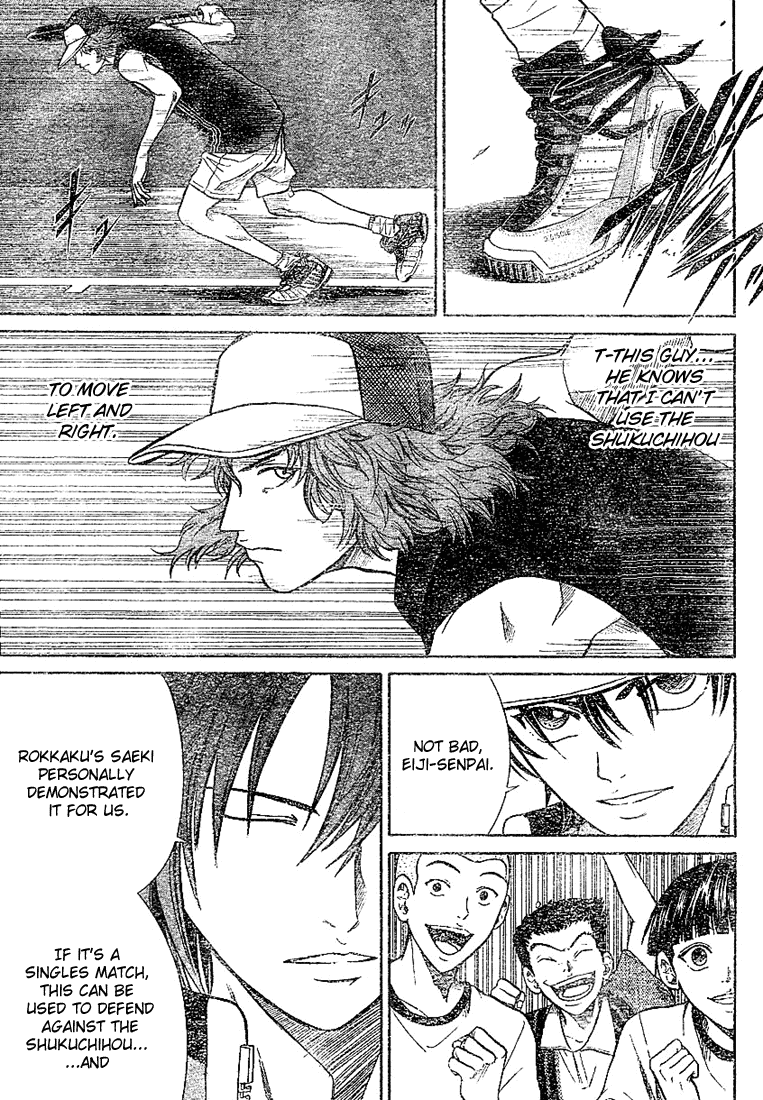 Prince of Tennis Chapter 265 page 11 - Chapter 265: A Clever Scheme!? Kikumaru's Singles Match