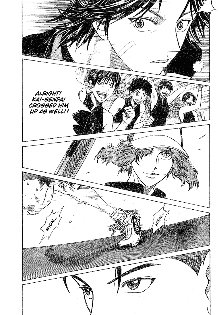 Prince of Tennis Chapter 265 page 13 - Chapter 265: A Clever Scheme!? Kikumaru's Singles Match