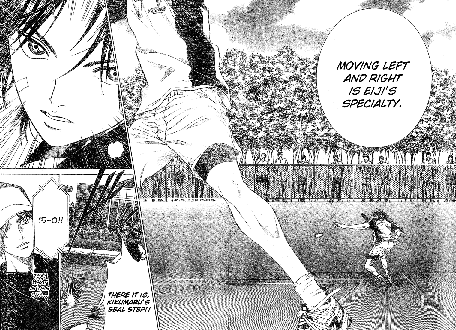 Prince of Tennis Chapter 265 page 14 - Chapter 265: A Clever Scheme!? Kikumaru's Singles Match