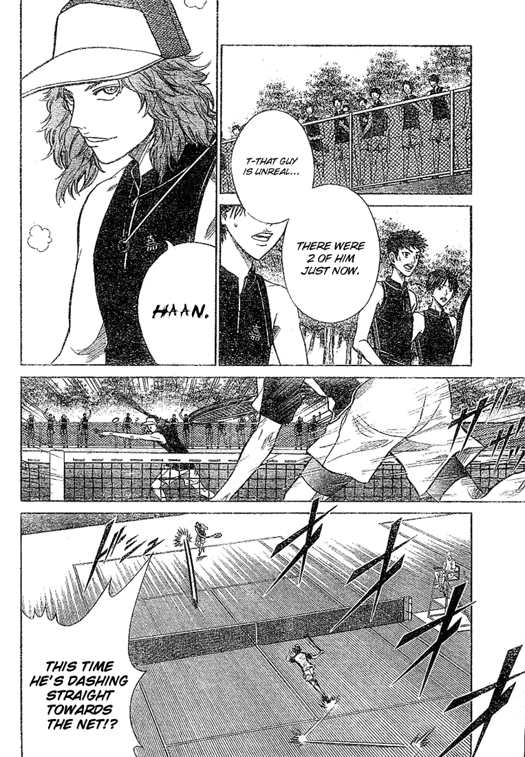 Prince of Tennis Chapter 265 page 15 - Chapter 265: A Clever Scheme!? Kikumaru's Singles Match