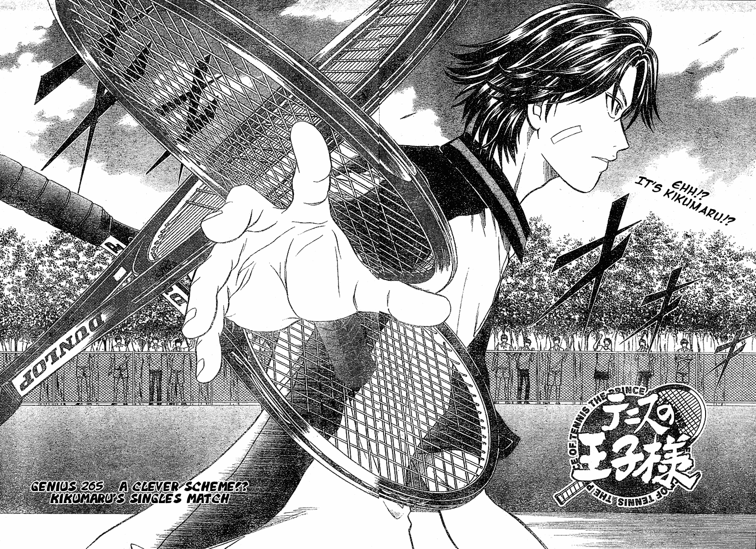Prince of Tennis Chapter 265 page 5 - Chapter 265: A Clever Scheme!? Kikumaru's Singles Match
