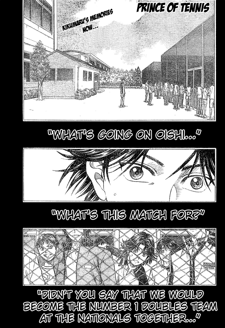 Prince of Tennis Chapter 266 page 1 - Chapter 266: The Provision For That Promise