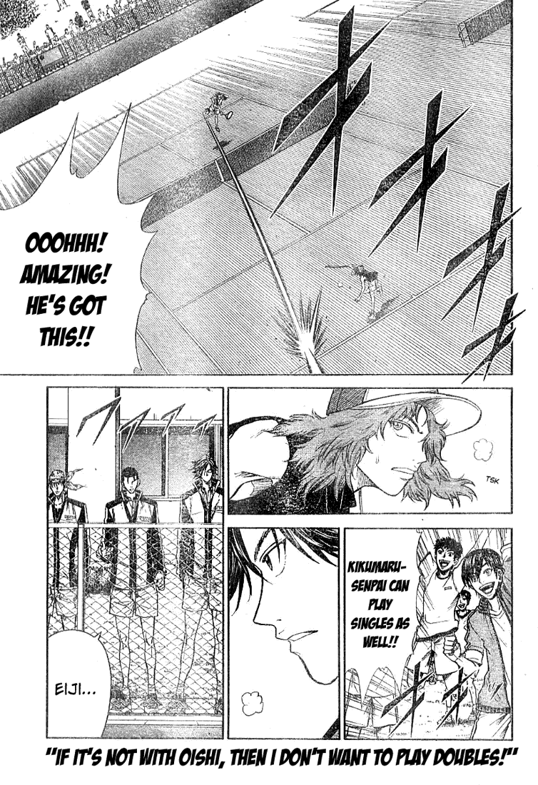 Prince of Tennis Chapter 266 page 5 - Chapter 266: The Provision For That Promise
