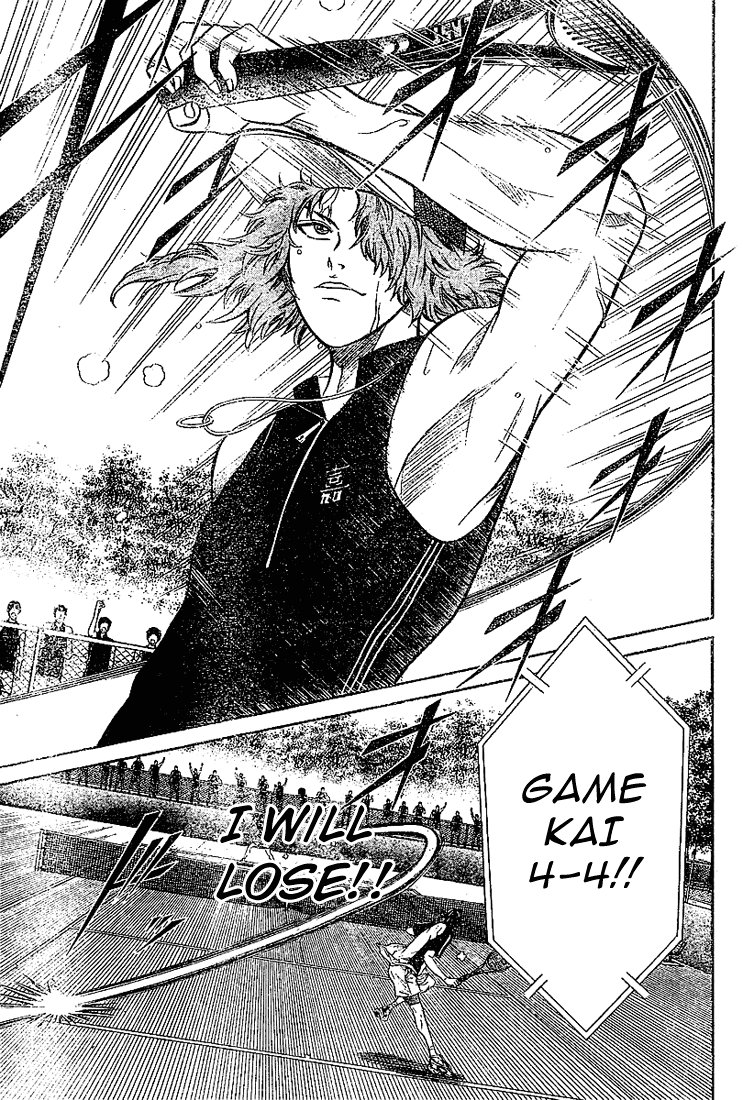 Prince of Tennis Chapter 267 page 11 - Chapter 267: Serious Mode