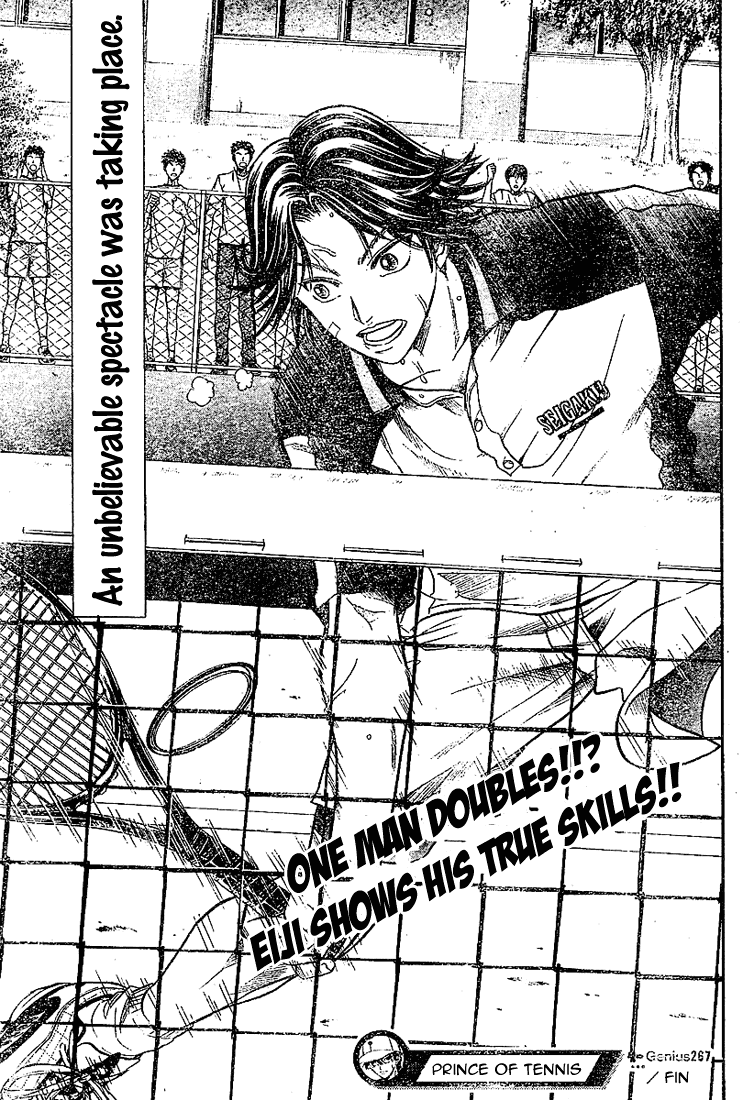 Prince of Tennis Chapter 267 page 16 - Chapter 267: Serious Mode