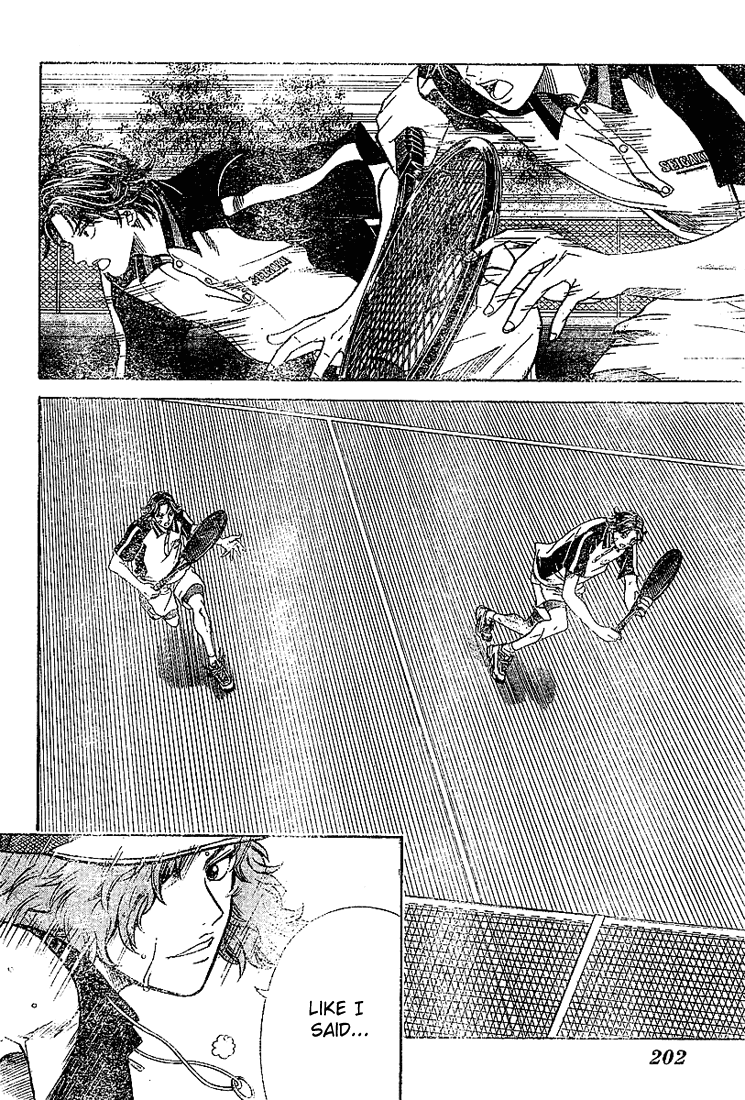 Prince of Tennis Chapter 267 page 8 - Chapter 267: Serious Mode