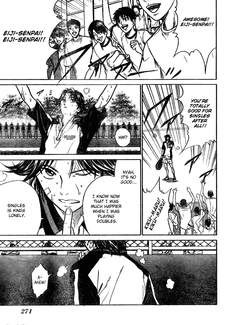 Prince of Tennis Chapter 268 page 14 - Chapter 268: The Place To Be Found