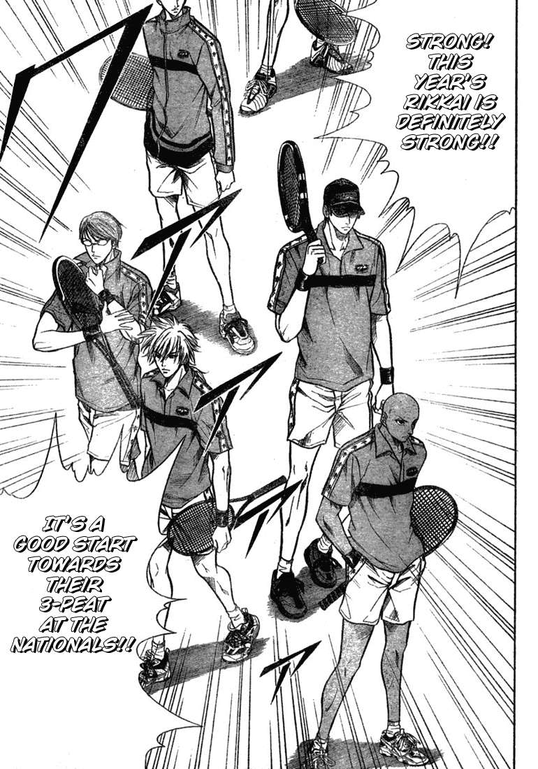 Prince of Tennis Chapter 269 page 12 - Chapter 269: The Man Called - The Hitman -