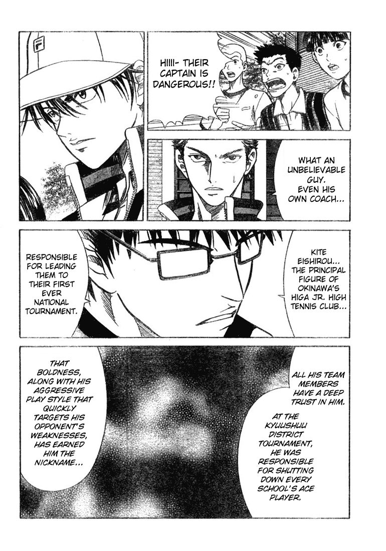 Prince of Tennis Chapter 269 page 9 - Chapter 269: The Man Called - The Hitman -