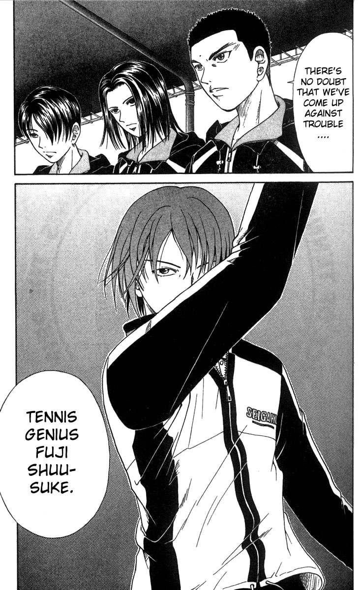Prince of Tennis Chapter 27 page 21 - Chapter 27: Seigaku V.S. Fudomine