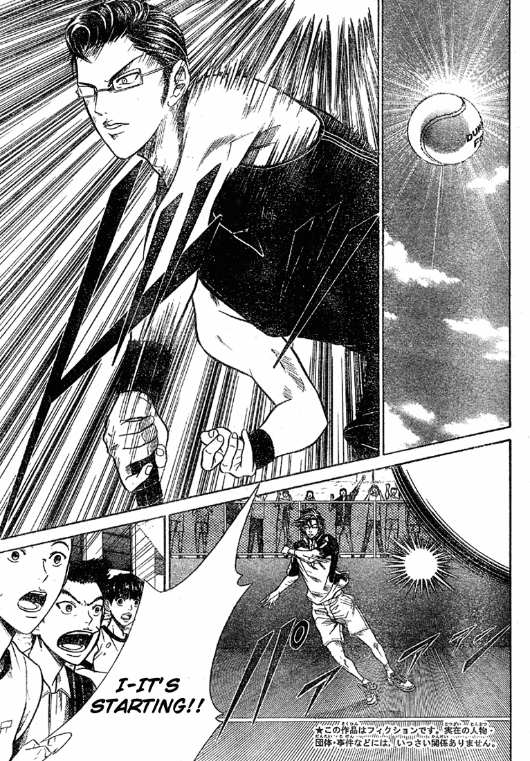 Prince of Tennis Chapter 270 page 3 - Chapter 270: Advice