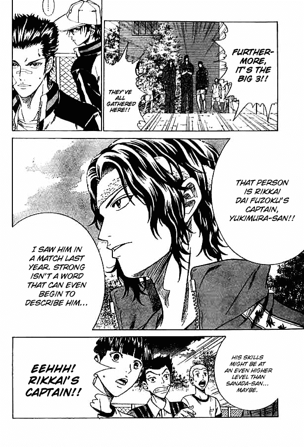 Prince of Tennis Chapter 272 page 3 - Chapter 272: Hyaku Ren Jitoku No Kiwami