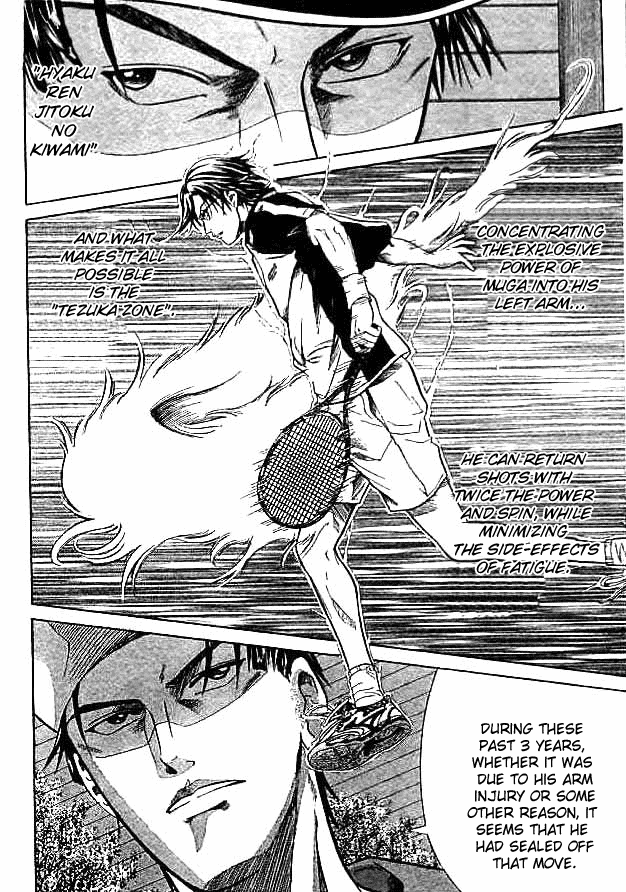 Prince of Tennis Chapter 272 page 5 - Chapter 272: Hyaku Ren Jitoku No Kiwami