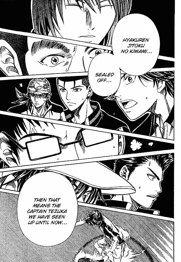 Prince of Tennis Chapter 272 page 6 - Chapter 272: Hyaku Ren Jitoku No Kiwami