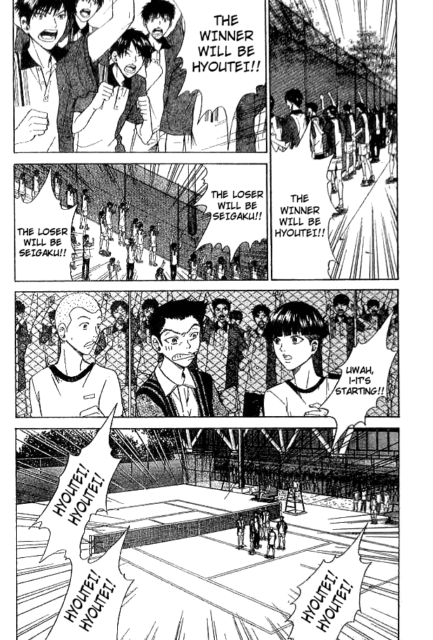 Prince of Tennis Chapter 273 page 12 - Chapter 273: The Best 8 Gathers!!