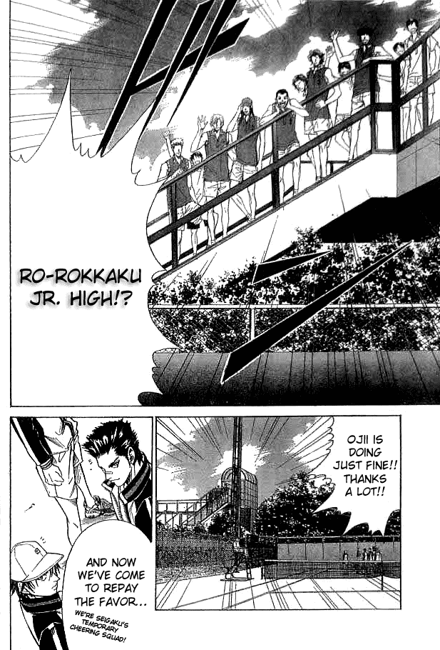 Prince of Tennis Chapter 273 page 14 - Chapter 273: The Best 8 Gathers!!