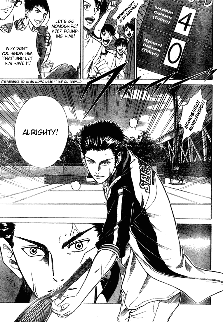 Prince of Tennis Chapter 275 page 11 - Chapter 275: The Unreadable Man