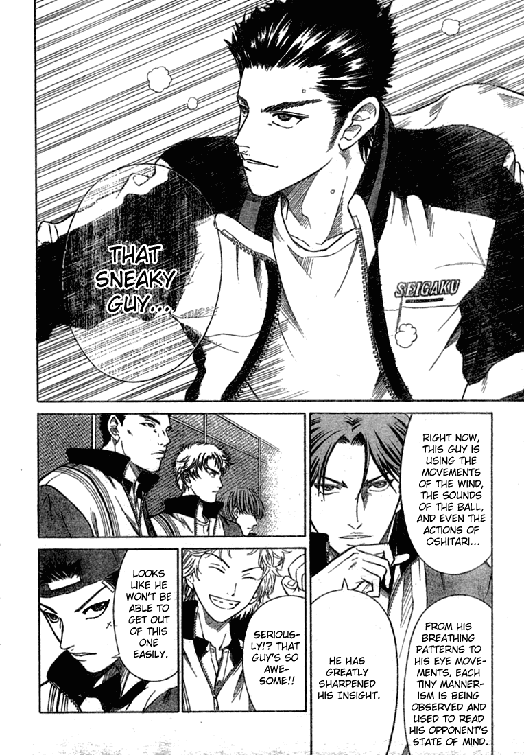 Prince of Tennis Chapter 275 page 5 - Chapter 275: The Unreadable Man