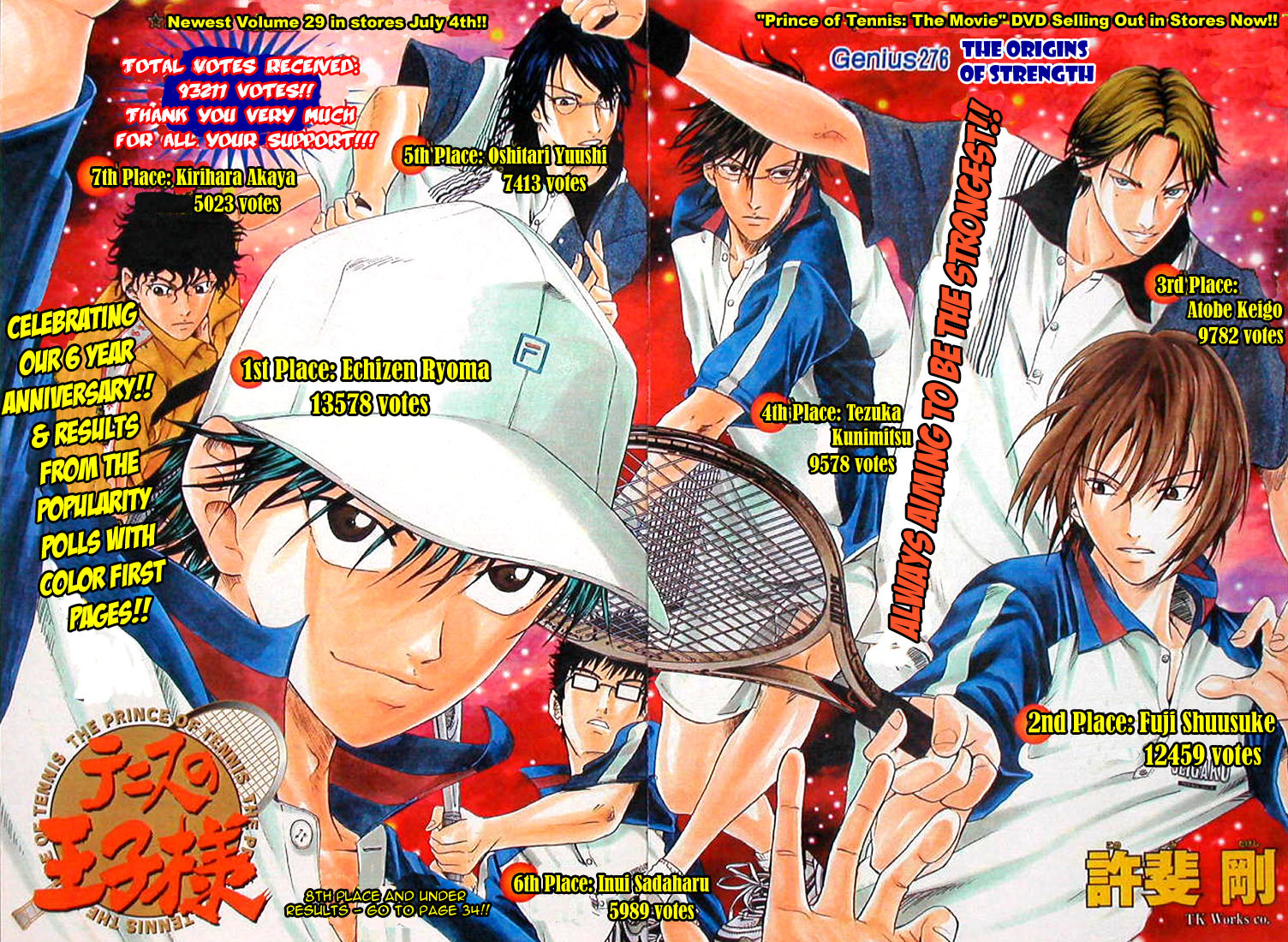 Prince of Tennis Chapter 276 page 3 - Chapter 276: The Origins Of Strength
