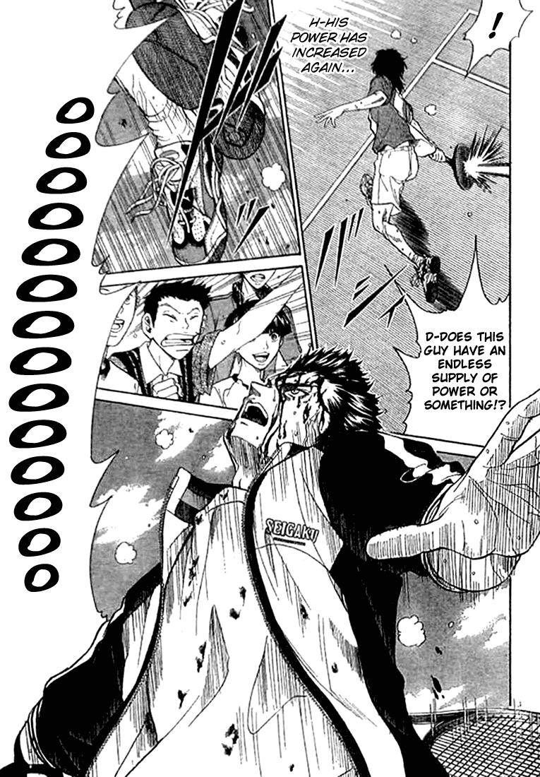 Prince of Tennis Chapter 277 page 11 - Chapter 277: The Bloody Showdown