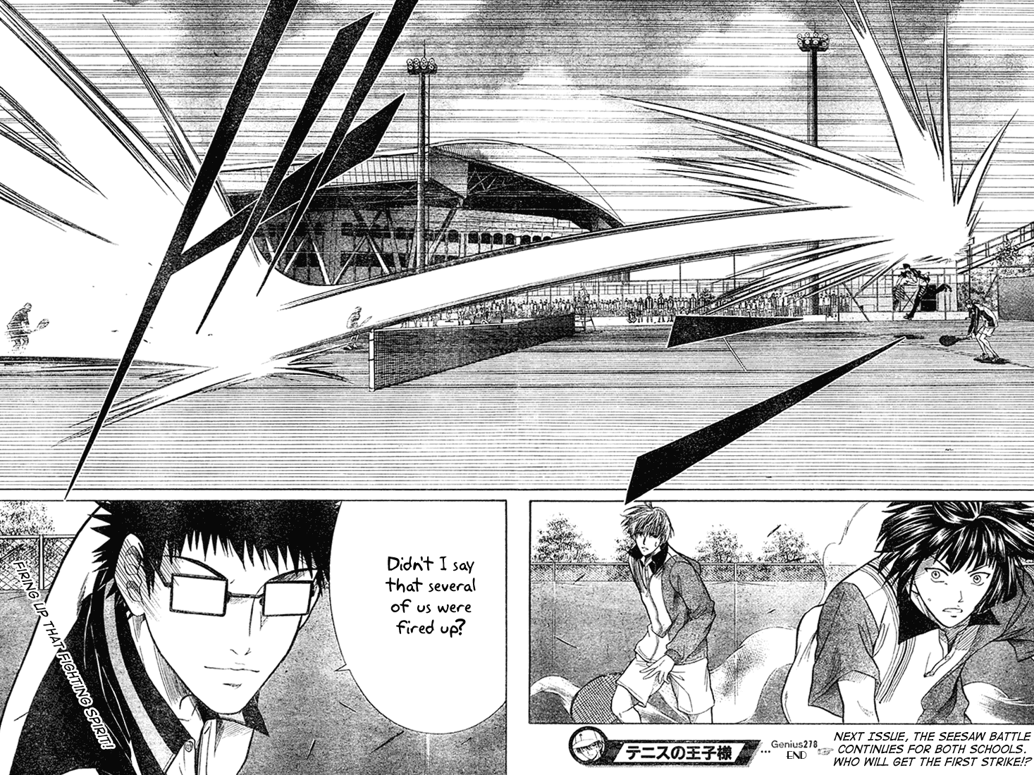 Prince of Tennis Chapter 278 page 14 - Chapter 278: Lighting The Heart On Fire
