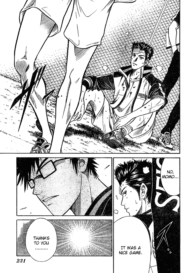 Prince of Tennis Chapter 278 page 3 - Chapter 278: Lighting The Heart On Fire