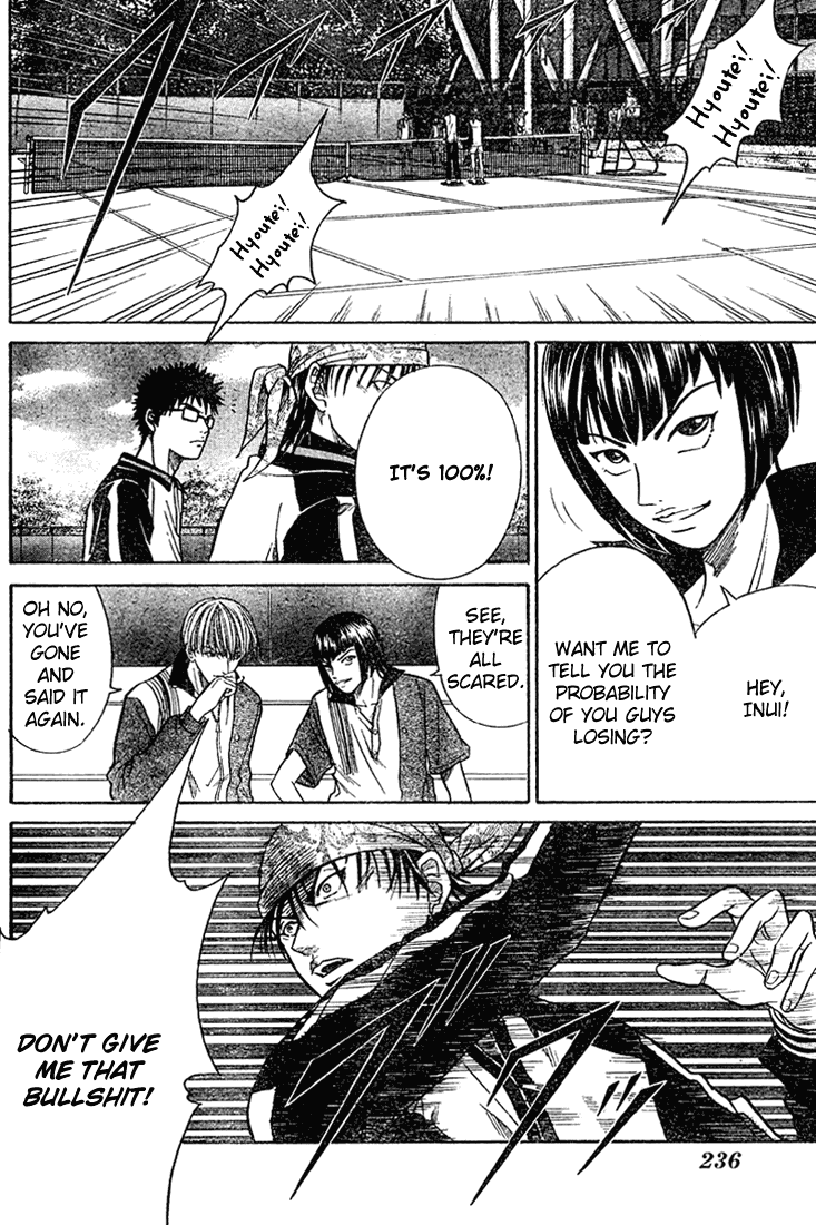 Prince of Tennis Chapter 278 page 6 - Chapter 278: Lighting The Heart On Fire