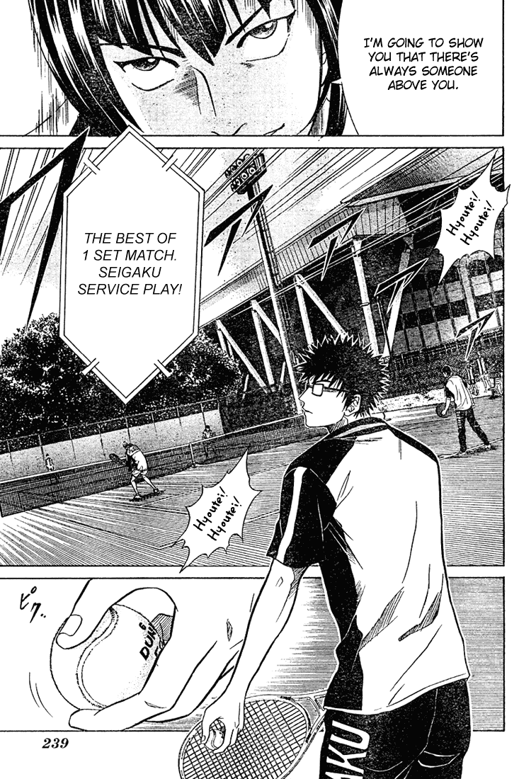 Prince of Tennis Chapter 278 page 9 - Chapter 278: Lighting The Heart On Fire